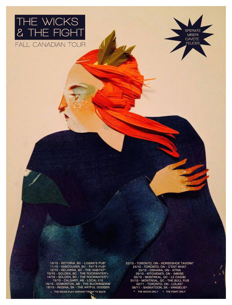 the-wicks-and-the-fight-tour-poster